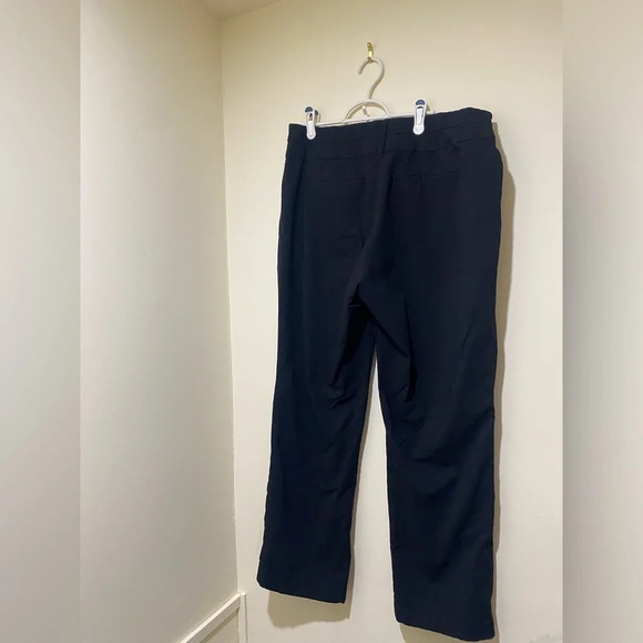 Pennington’s women’s Plus Size Savy Black stretchy office flare pants size 18 - Picture 7 of 11